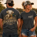 Tan Retriever & Duck Graphic Tee