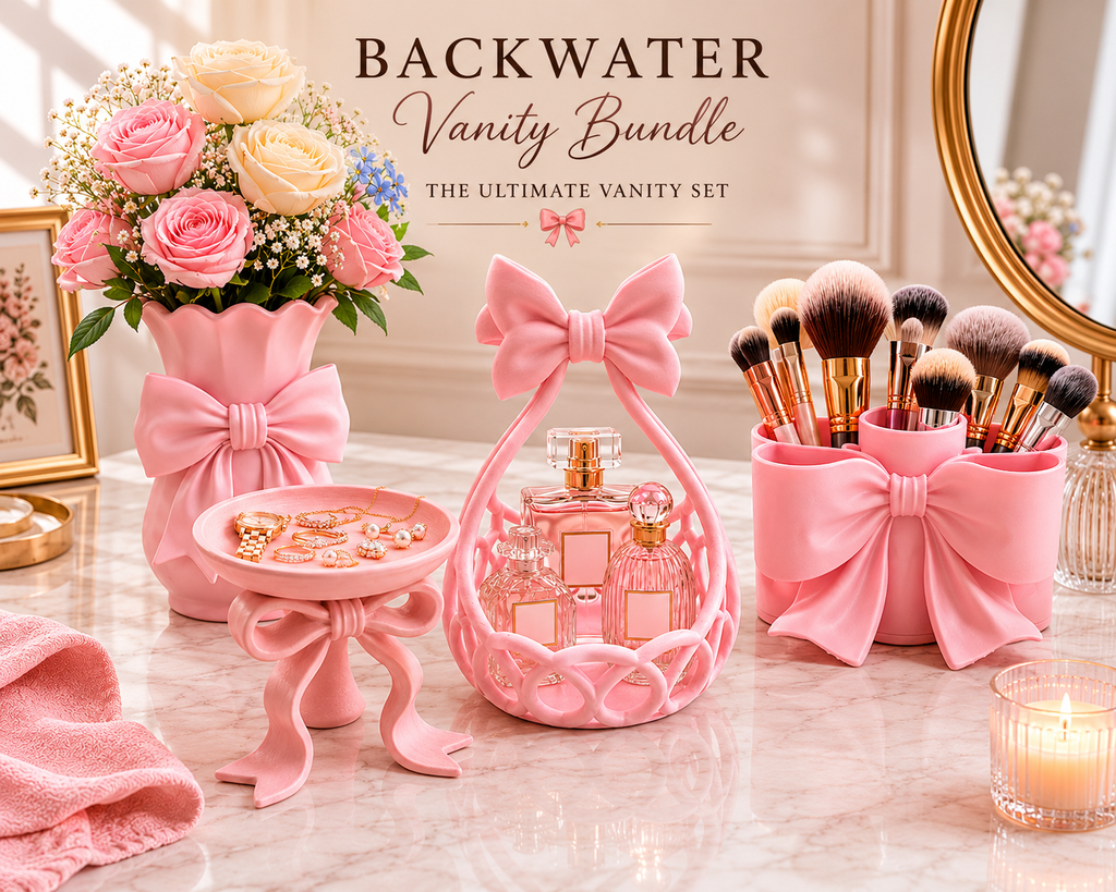 Backwater 4 piece Vanity Bundle🎀
